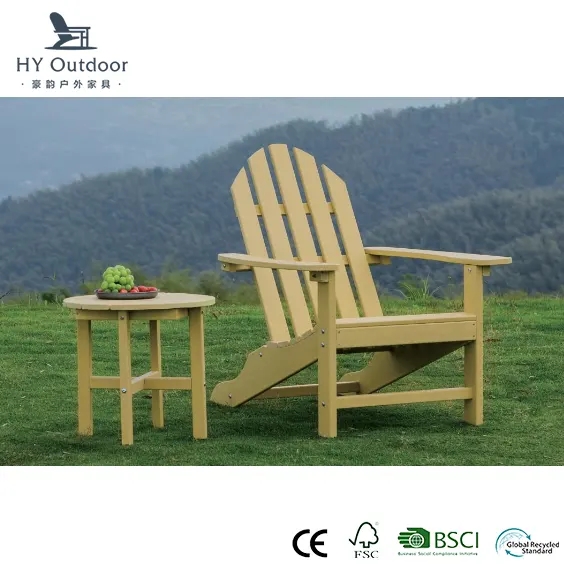 Stolička Adirondack: Klasický dizajn pre vonkajší voľný čas.